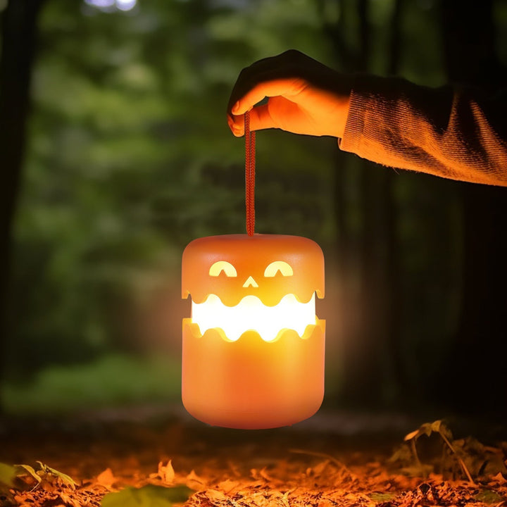 LED-halloween-linternas de calabaza - decoración luminosa festiva y aterradora