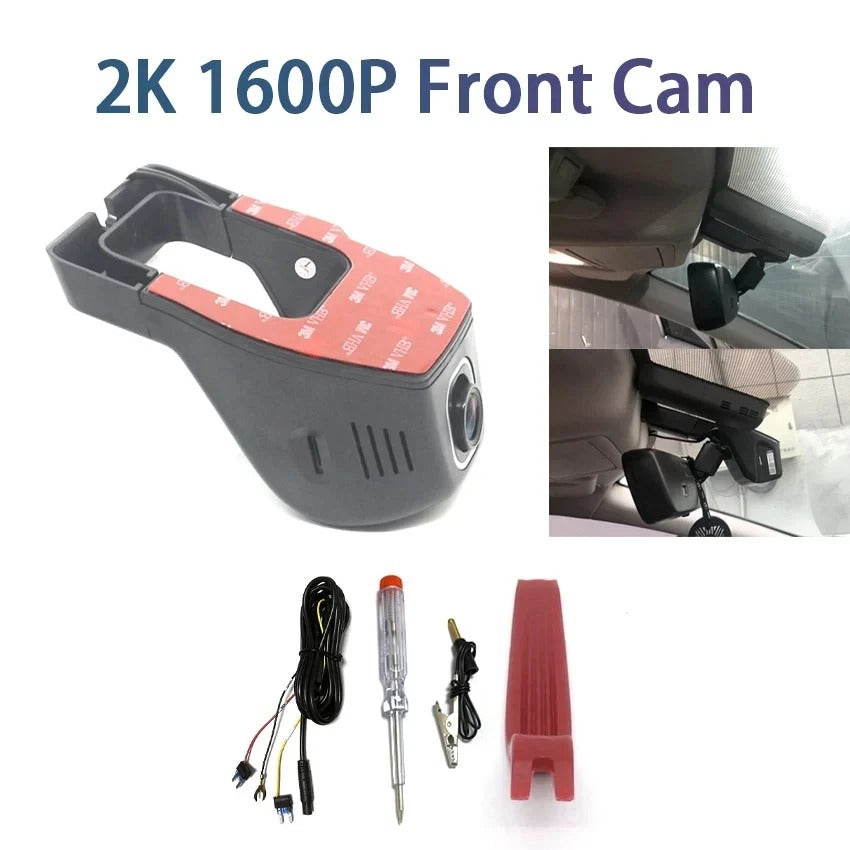 4K WiFi Dashcam for Car with Parking Monitor