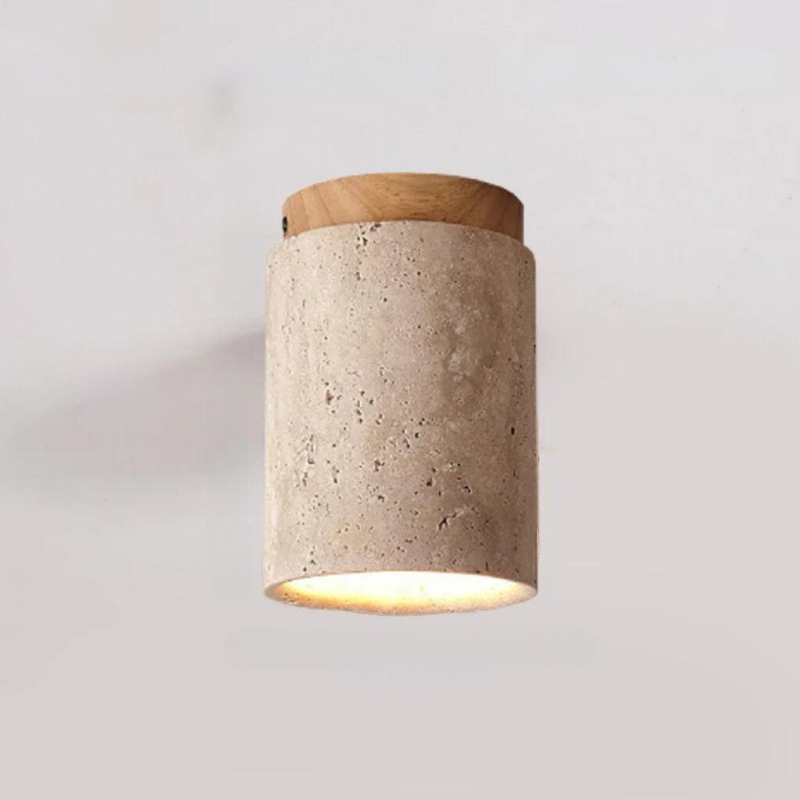 BrisaTravertino - Elegant og moderne LED-loftslampe