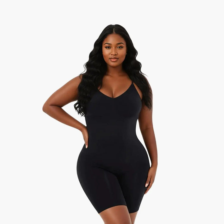 Liora muotoileva bodysuit naisille | muotoileva bodysuit avoimella rintamuksella ja saumattomalla designilla