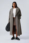 Emilia Dame Uldfrakke | Oversize Lang Model for Casual Elegant Stil