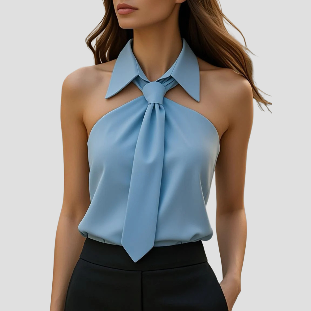 Mirella Halterneck-pusero naisille | Elegantti ja kevyt kesämallisto