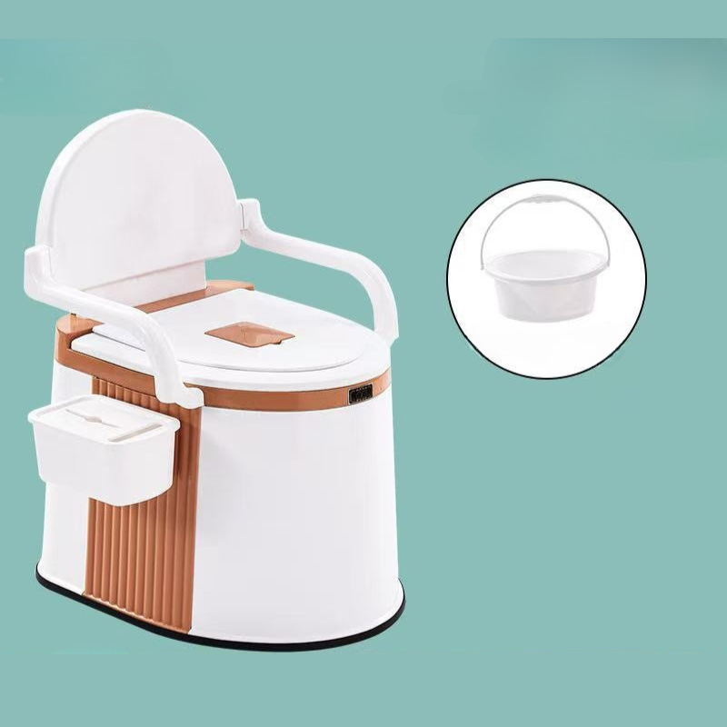 Bærbar Camping Toilet | Ergonomisk Design til Voksne & Ældre Inde/Ude