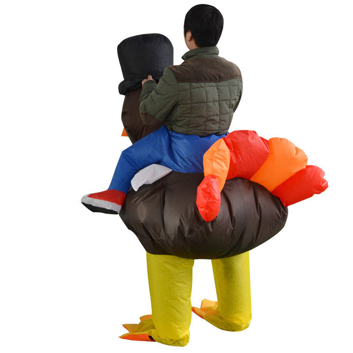 Alien inflable con ovni para niños - disfraz de Halloween original y divertido