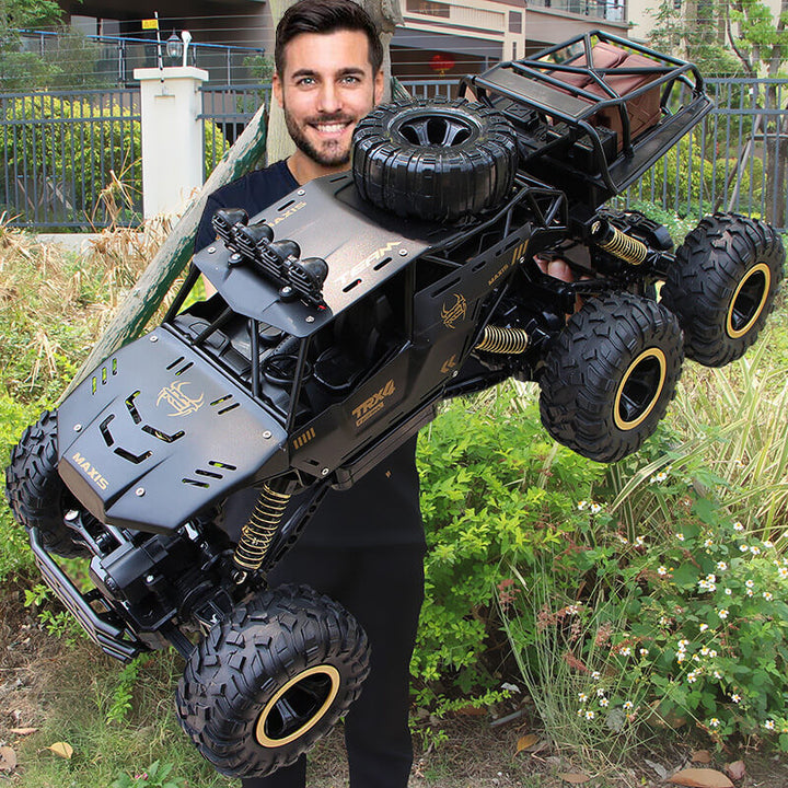 TerraX Caminhão RC 6 Rodas | Caminhão Monstro 1:12 Todo-Terreno med 52 km/t