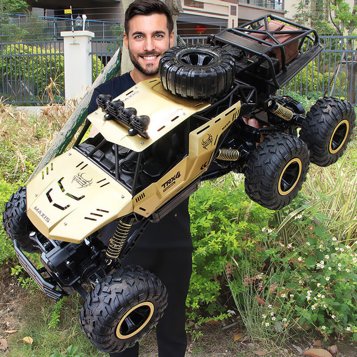 TerraX Caminhão RC 6 Rodas | Caminhão Monstro 1:12 Todo-Terreno med 52 km/t
