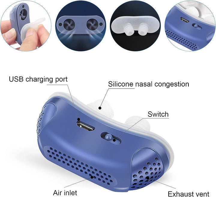 Mikro-CPAP-søvnapnøapparat til rejser og snorken | Alternativ CPAP