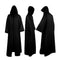MystiCape Halloween pelerină lungă cu glugă - vrăjitoare vampir costum unisex