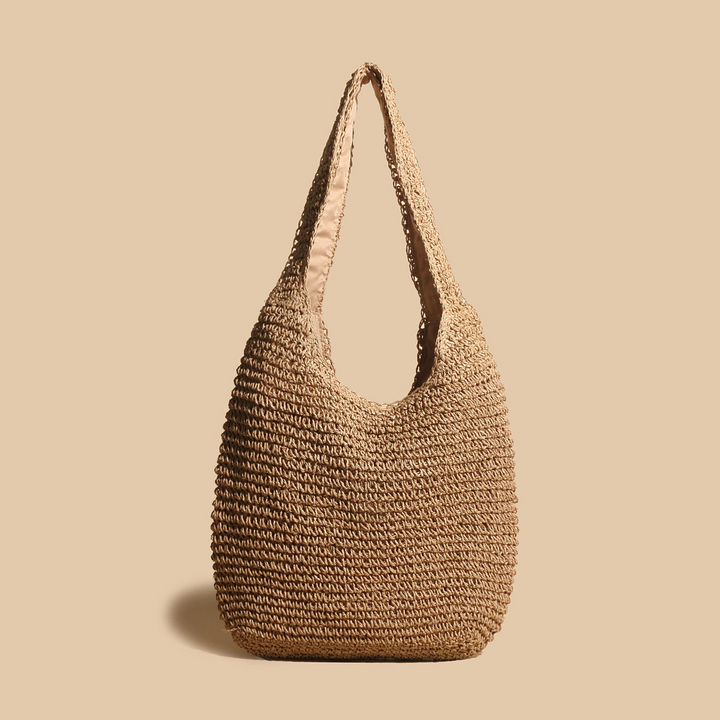 Torba Hobo strzechy | Ręcznie robione | Boho Chic