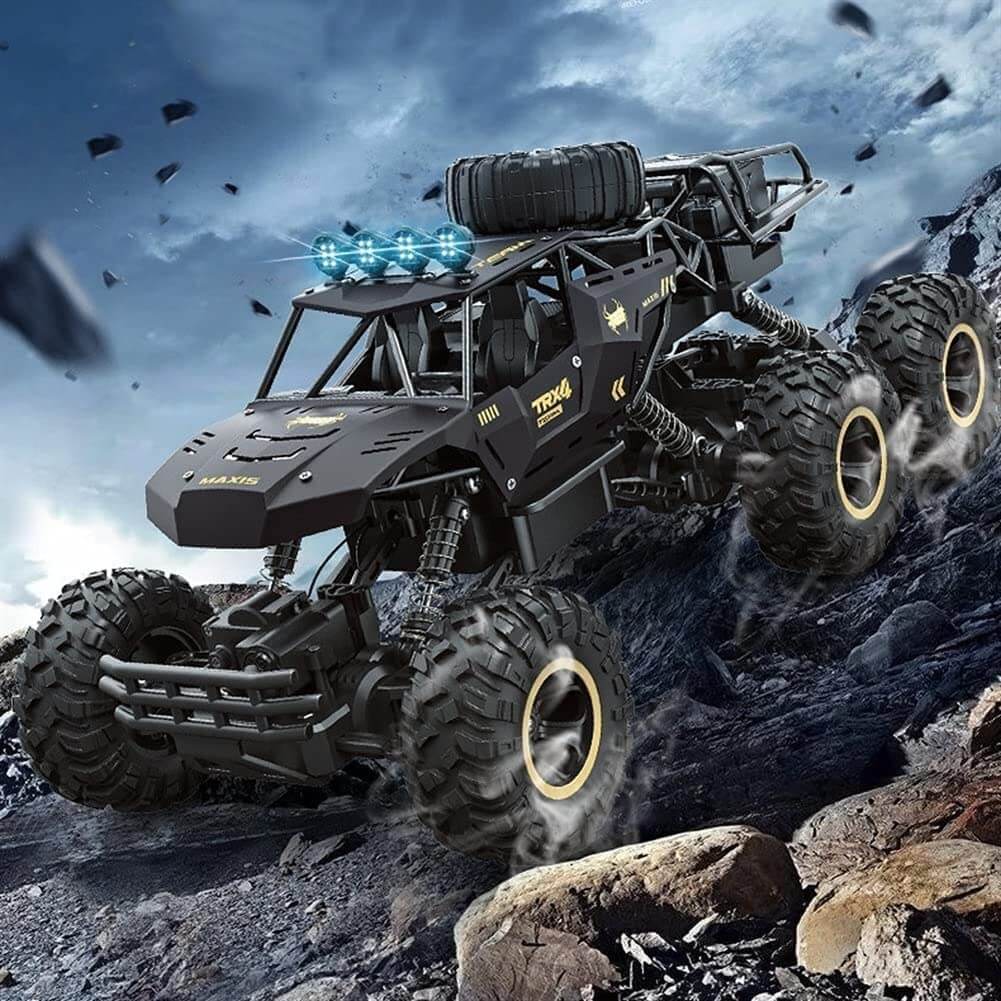 TerraX Caminhão RC 6 Rodas | Caminhão Monstro 1:12 Todo-Terreno med 52 km/t