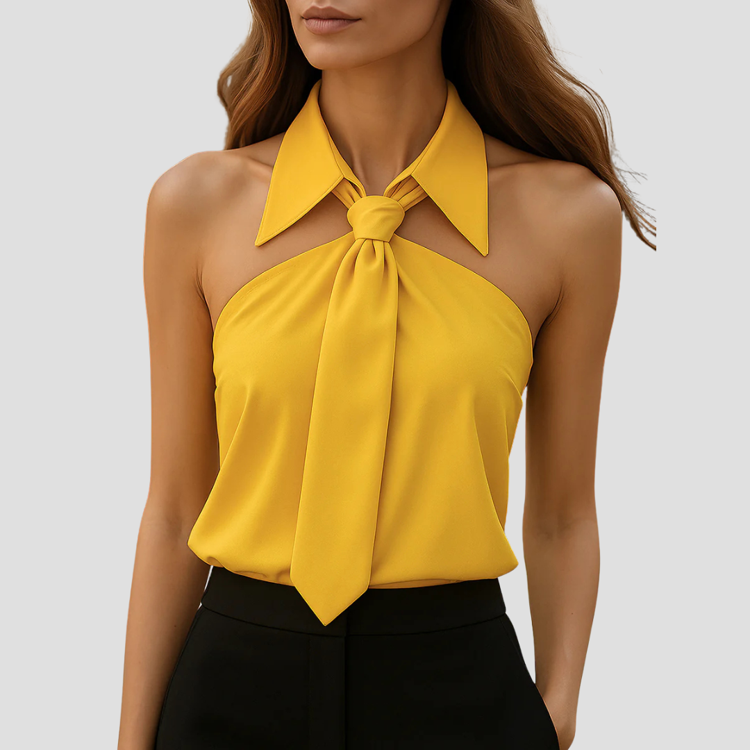 Mirella Halterneck-pusero naisille | Elegantti ja kevyt kesämallisto