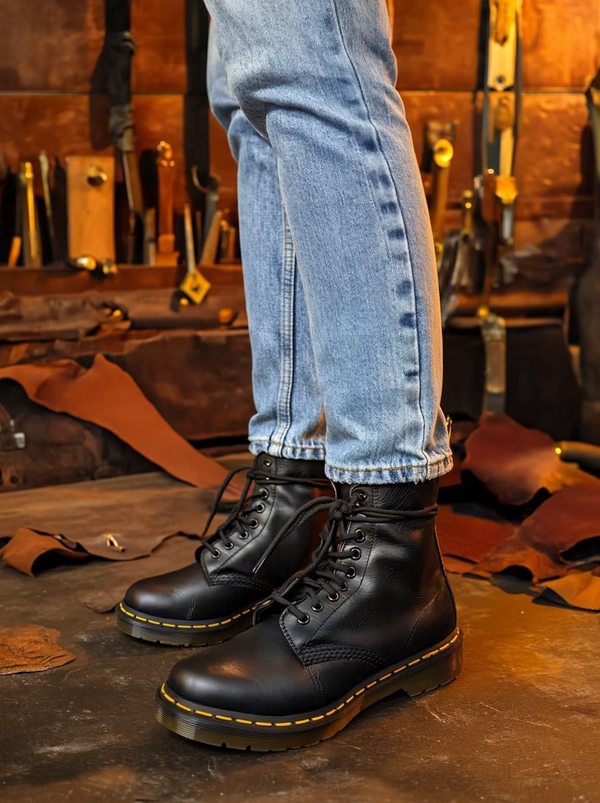 Quality fashion starts with Martens Leather Boots