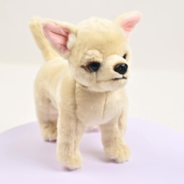 Cachorrinho de pelúcia macio e realista | Brinquedo fofo para bebês e crianças 0+