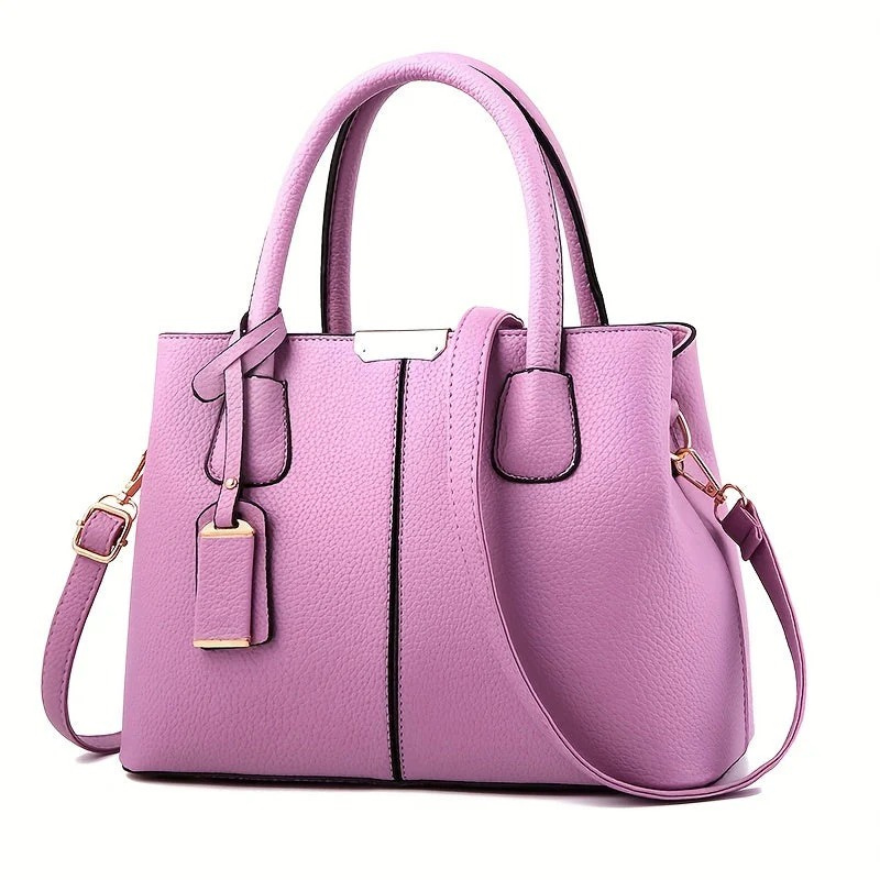 Leonie bolsa de mão para mulheres | Elegante tamanho grande com alça de ombro ajustável