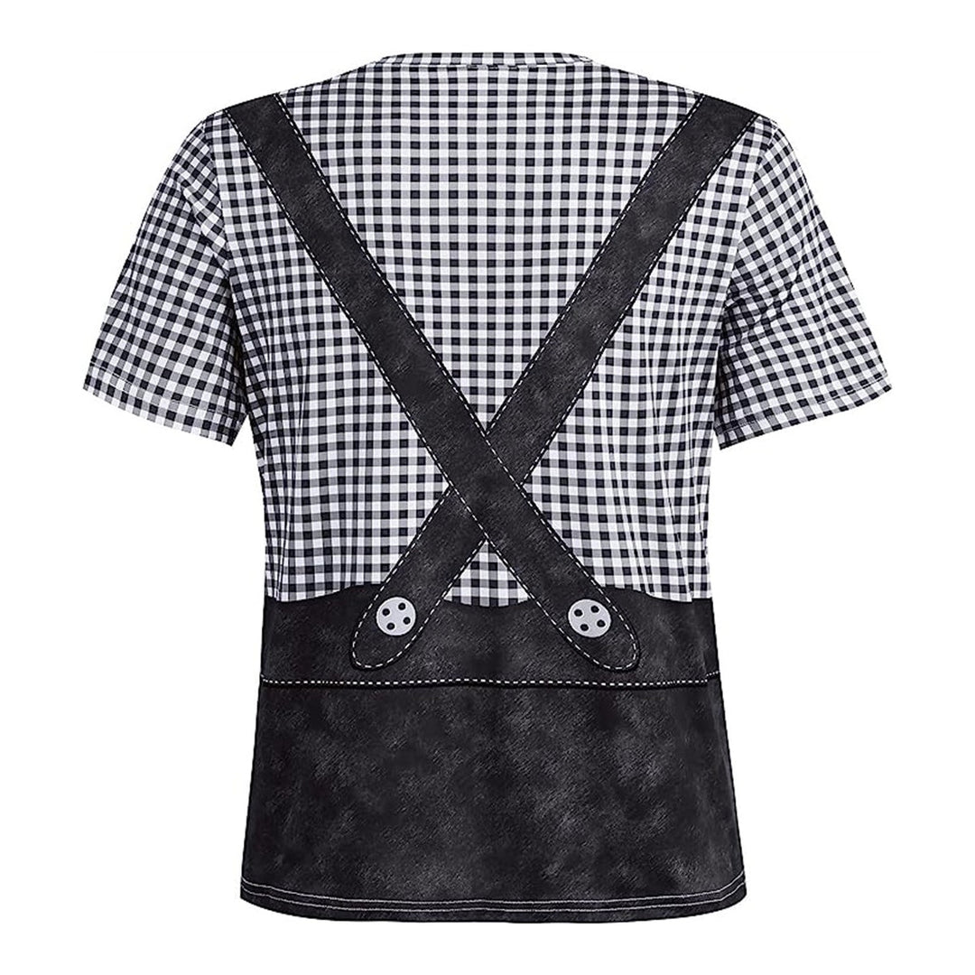 Camiseta BrauBruder | Humor de Lederhosen impreso y barriga cervecera Foto-Realista