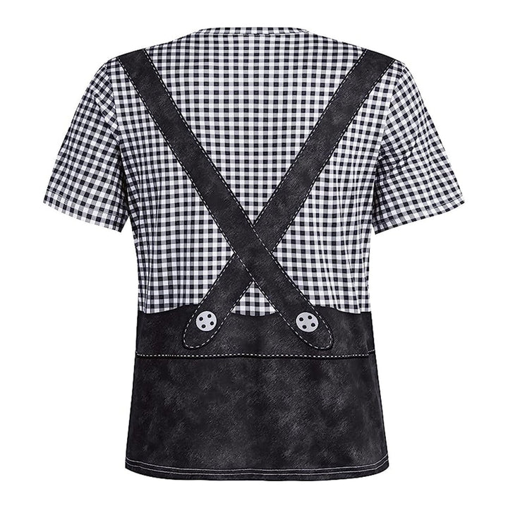 Camiseta BrauBruder | Humor de Lederhosen impreso y barriga cervecera Foto-Realista