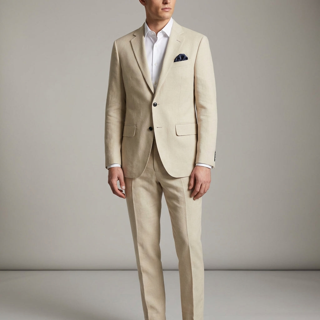 Aerluno - Let Sommerjakkesæt Herre