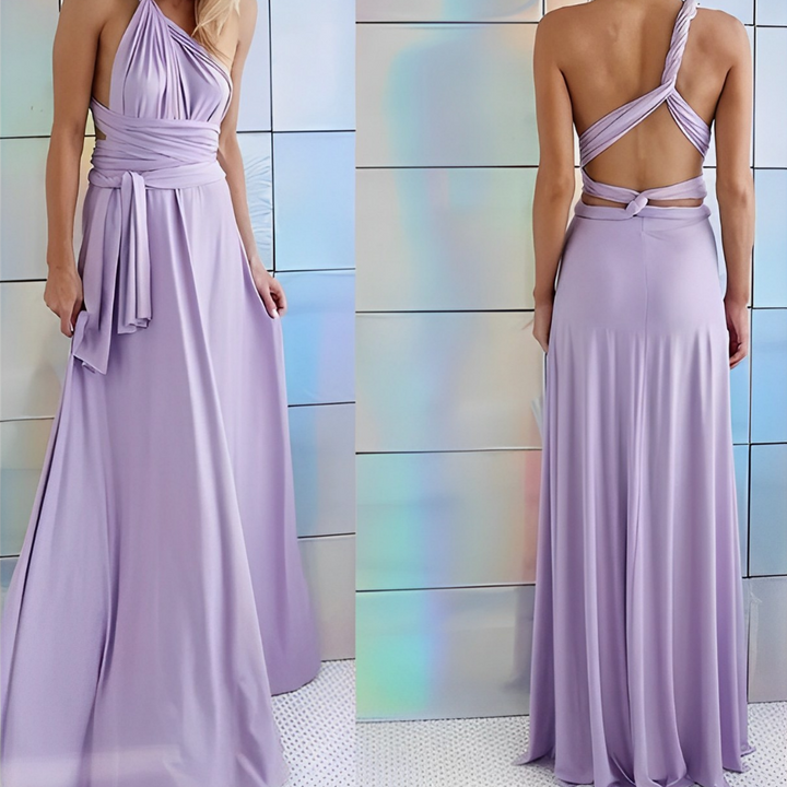 Isla Lange mekot naisille | Eleganssi & Krage Halter