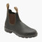 Chelsea Boots for Men with Elastic Panels | Classic Leather Boots in Rubber