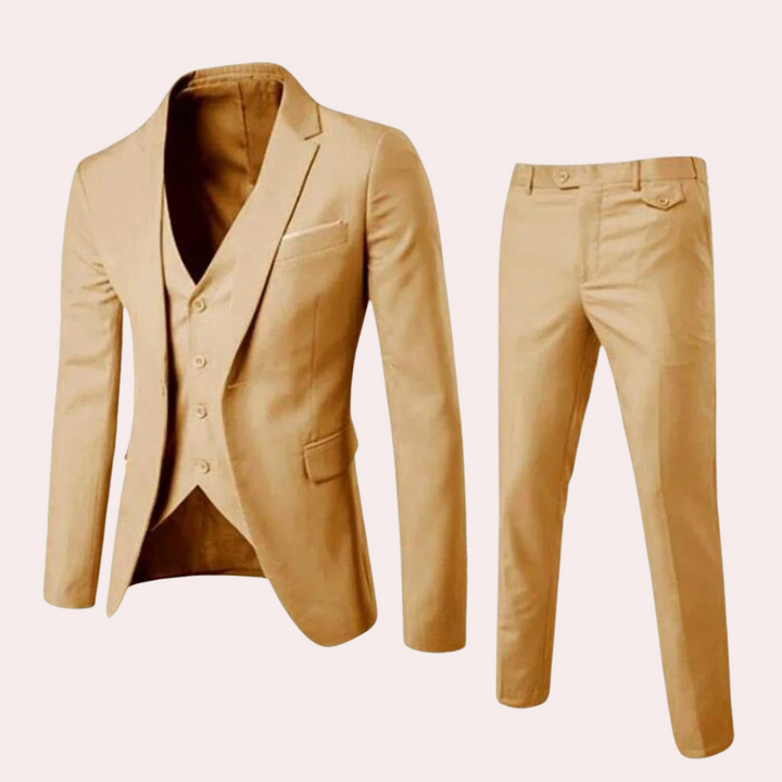 Sommerdragt med blazer og bukser