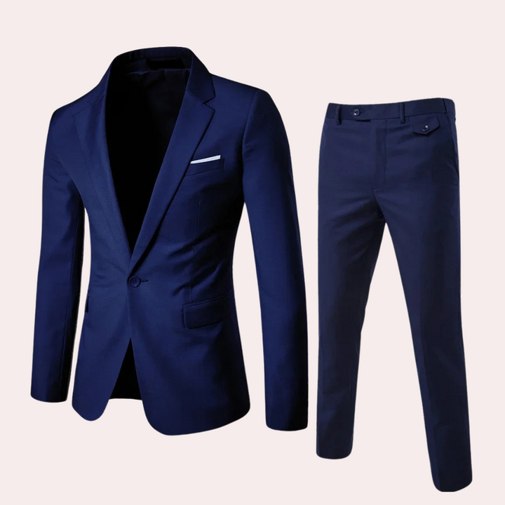Sommerdragt med blazer og bukser