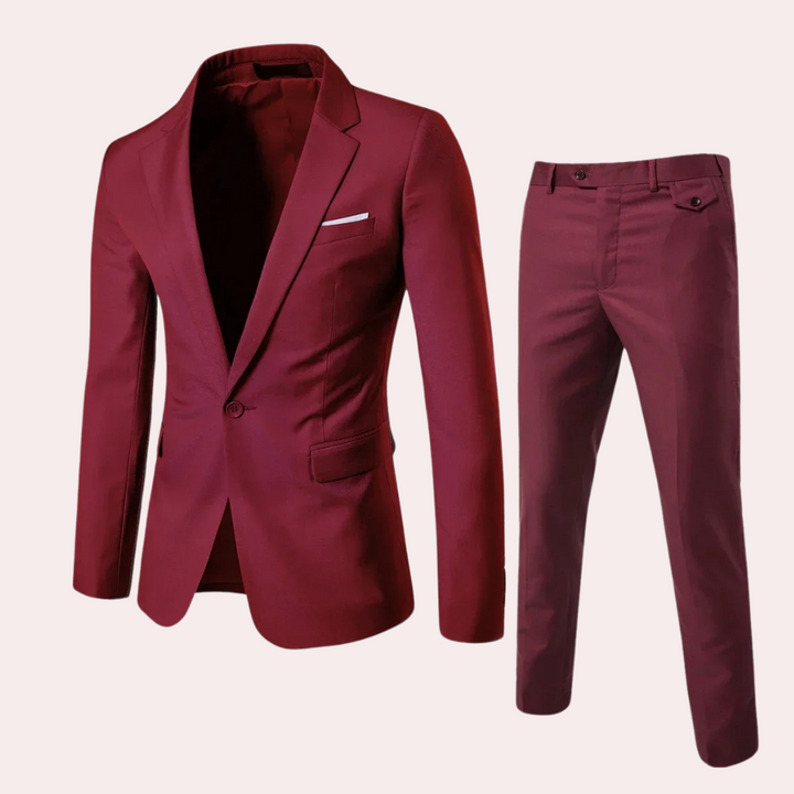 Sommerdragt med blazer og bukser