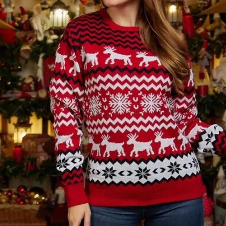 Suéter navideño para parejas - Unisex | Estilo casual y festivo