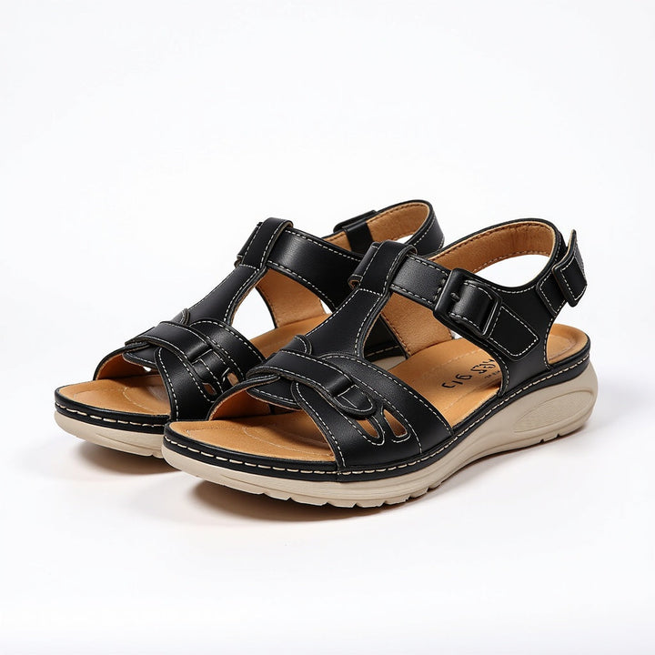 Orthopedic hiking sandals for ladies platform outdoor comfort