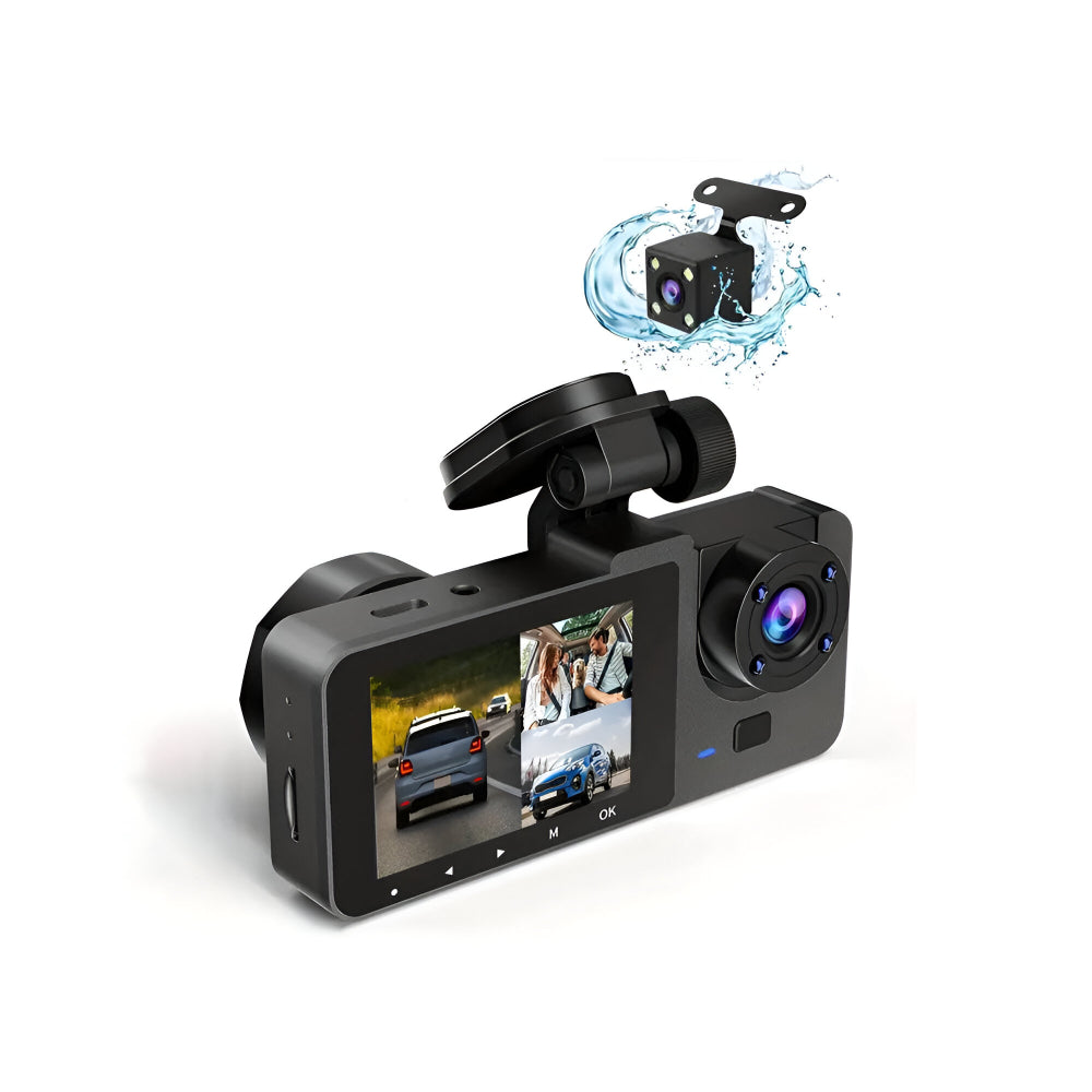 Palubní kamera 1080P širokoúhlá s duálním záznamem