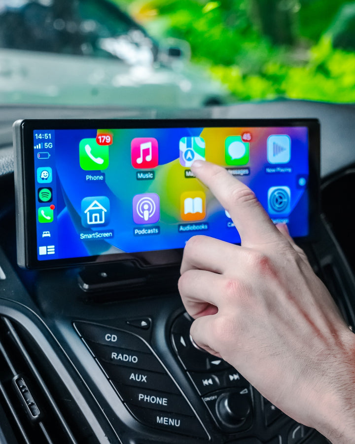 SmartRide Connect | voidaan käyttää kaikissa autoissa | Apple/Android Carplay sisältyy