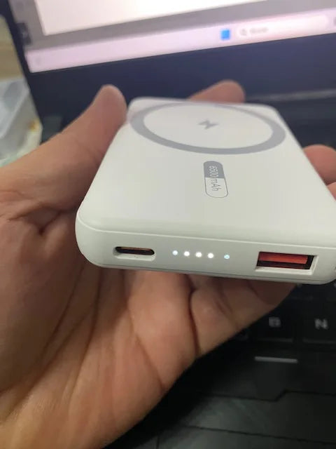 Magsafe ulkoinen akku 5000/6500/10000mAh | langaton lataus | yhteensopiva iPhone 12:sta 15:een