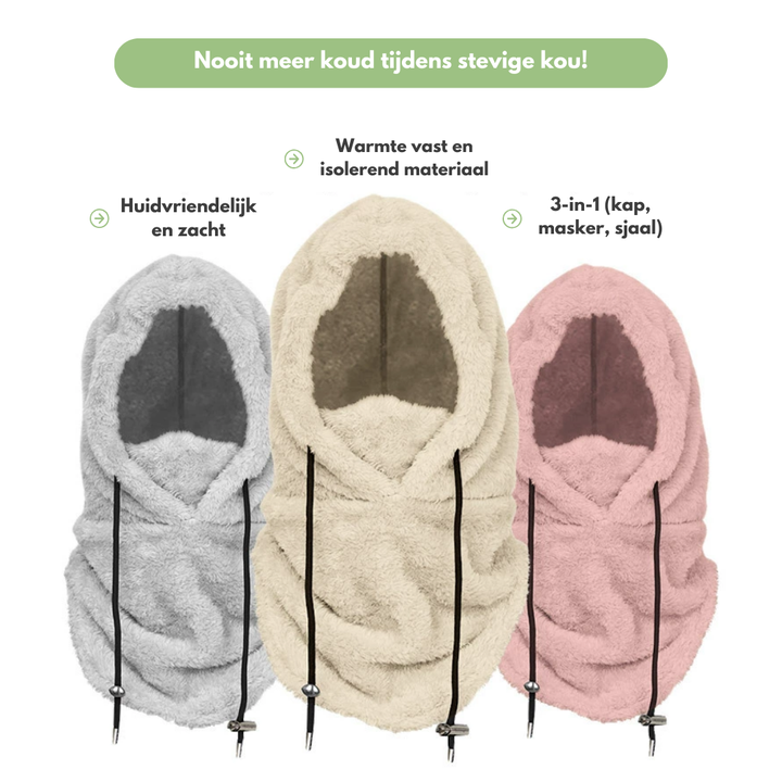 AlpenShield Sherpa Capuchon Balaclava | Polarfleece Winter & Ski Beskyttelse