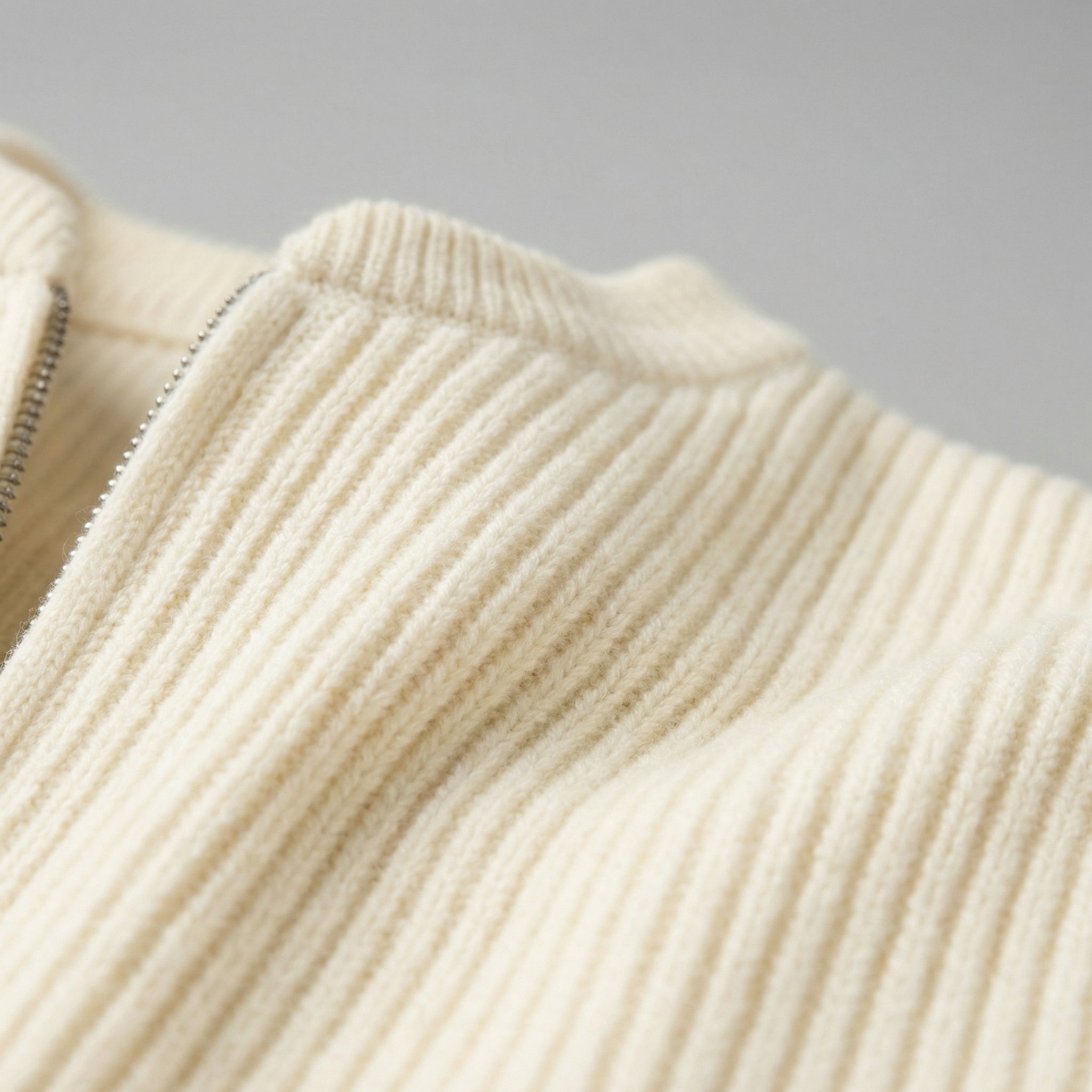 FrostVale - Herrecardigan Med Lynlås