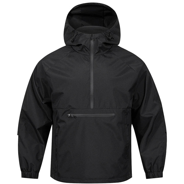 Luca Herre Softshell Jakke | Funktionel Outdoor Jakke med Hætte Forår/Efterår