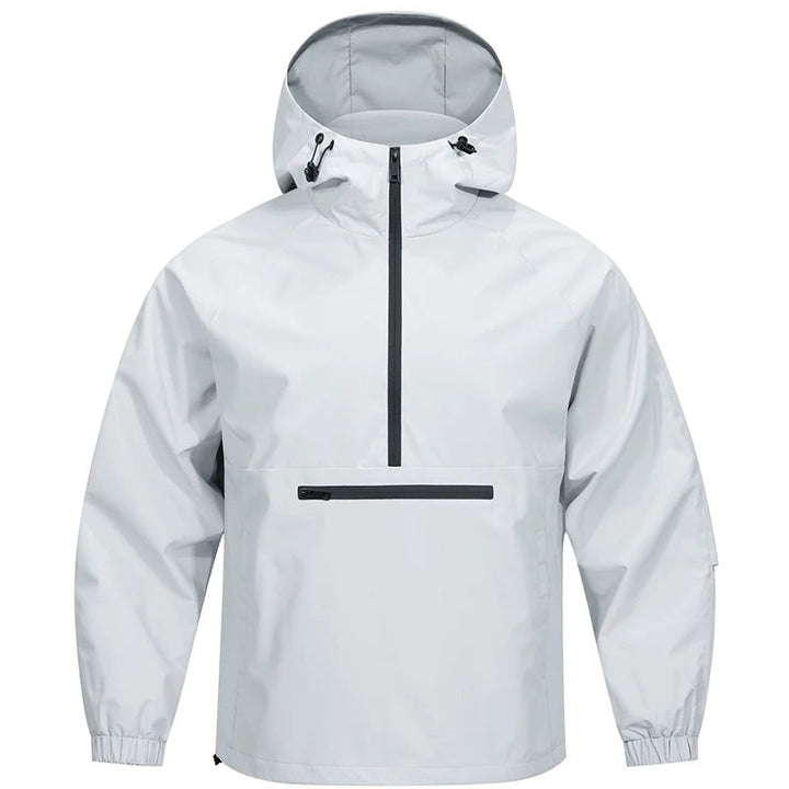 Luca Herre Softshell Jakke | Funktionel Outdoor Jakke med Hætte Forår/Efterår