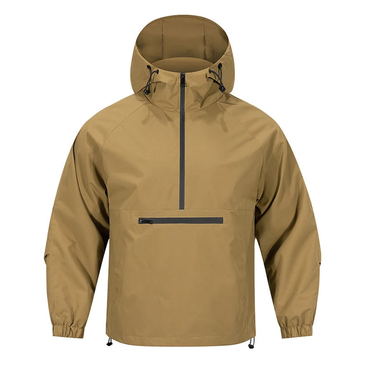Luca Herre Softshell Jakke | Funktionel Outdoor Jakke med Hætte Forår/Efterår