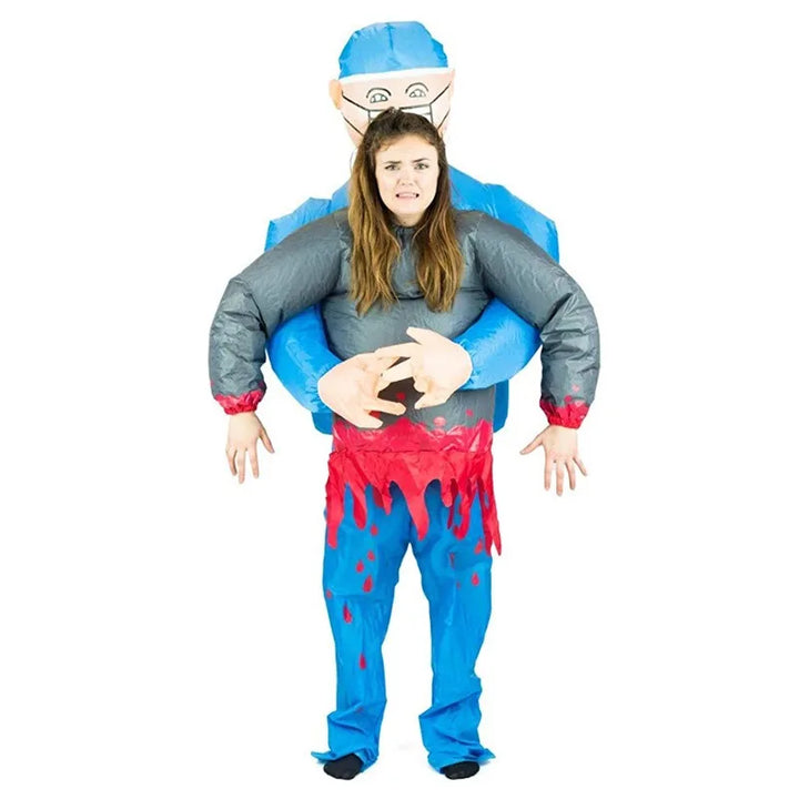 SpookMorph disfraz quirúrgico inflable | disfraz de Halloween aterrador y divertido para adultos