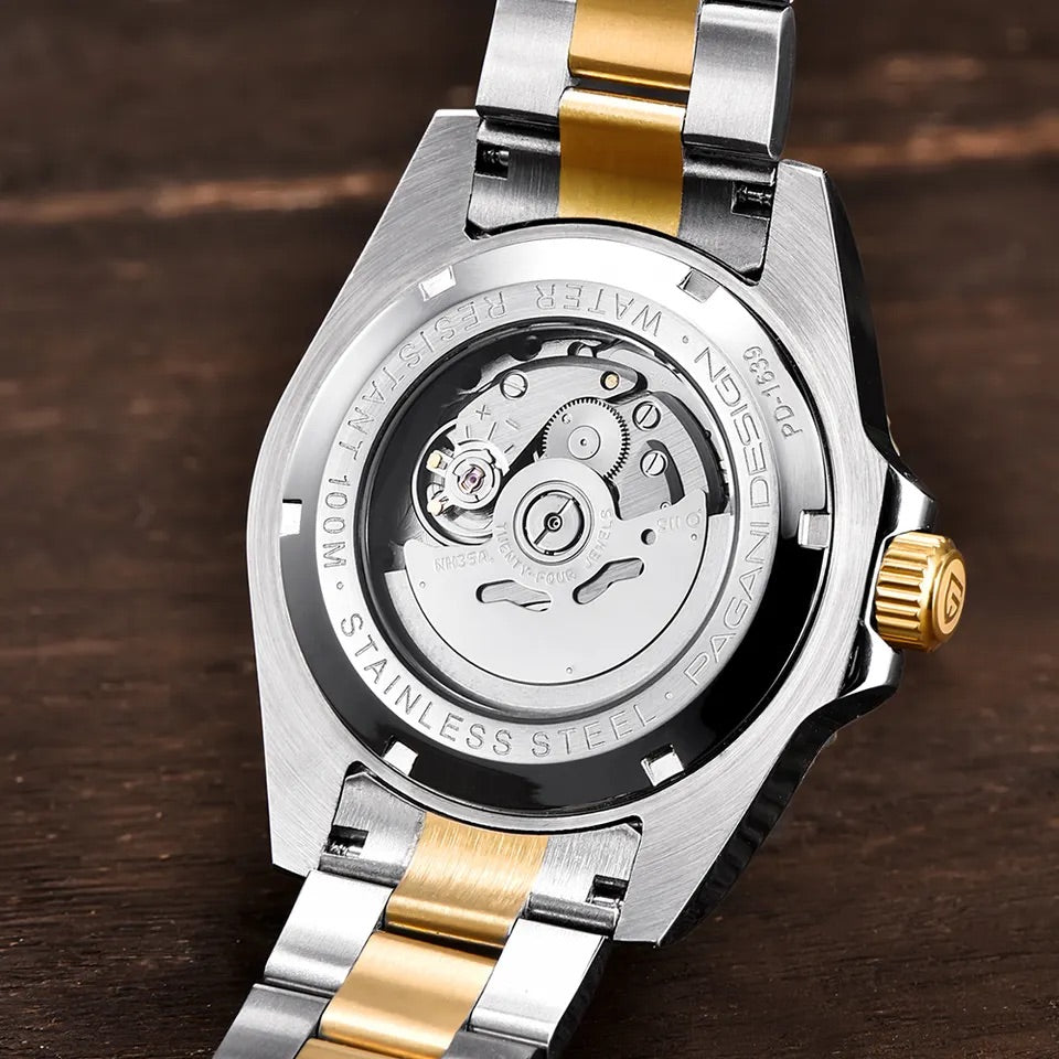 Peter Luxe automaattinen GMT-kello | Eleganssi ja korkea tarkkuus
