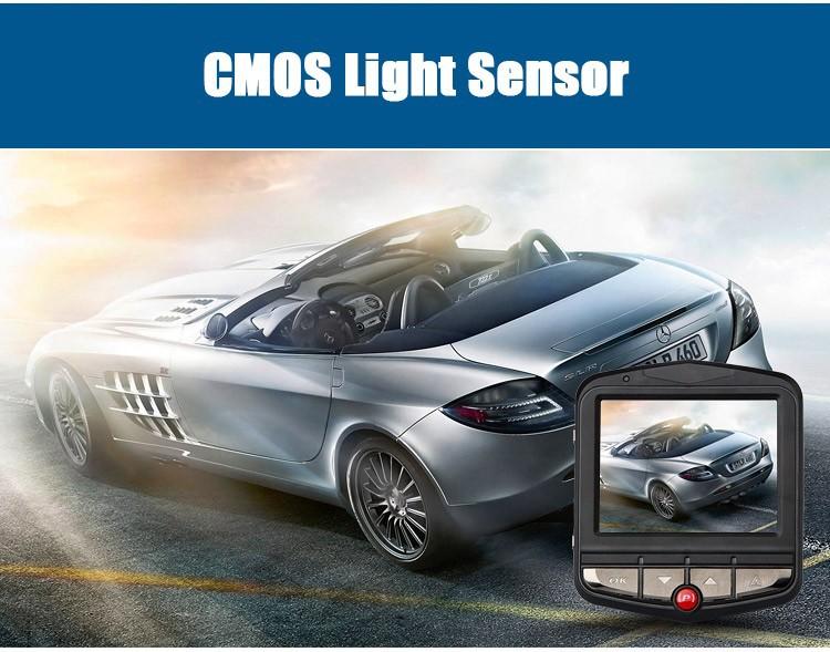 Dash Cam Full HD 1080P + 16GB Kort