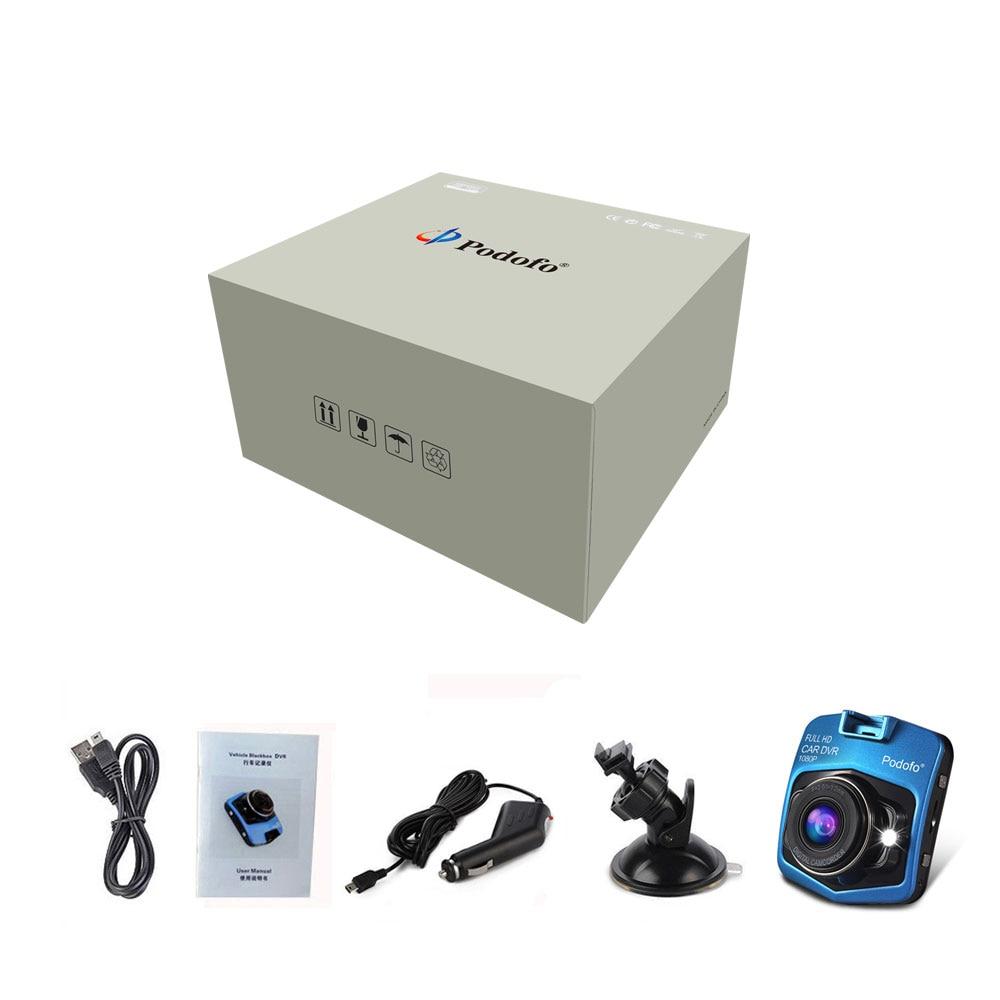 Dash Cam Full HD 1080P + 16GB Kort