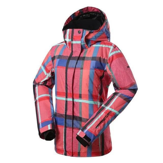 PolarBlizzard | Warm and colorful snowboard jacket for women for extreme cold