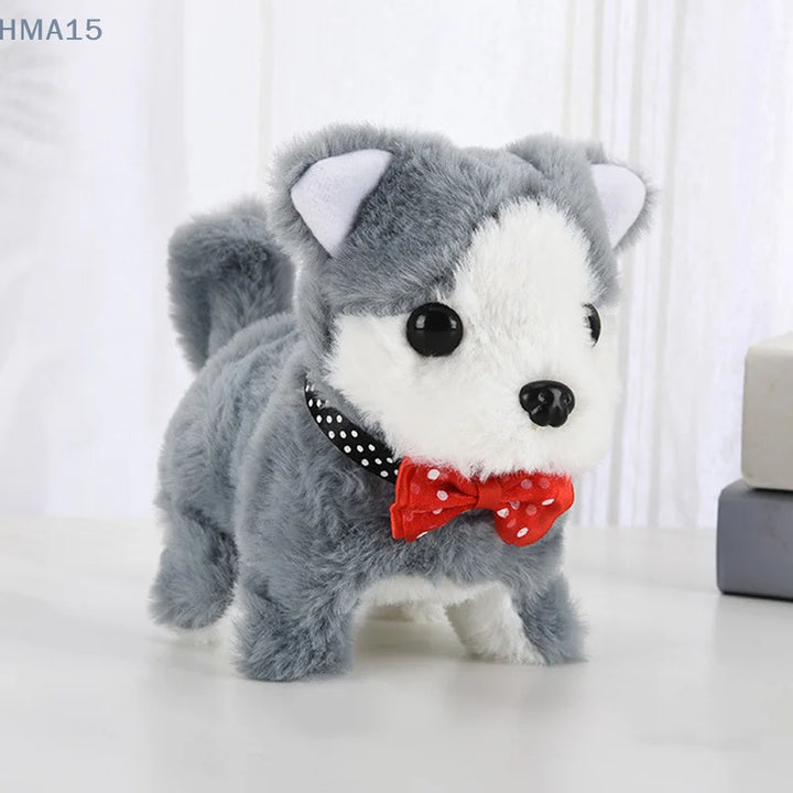 Cucciolo di cane robot realistico | Giocattolo interattivo con movimenti per bambini