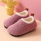 Warm and Non-Slip Wool and Rubber Slippers for Children | Cozy Indoor Shoes for Boys