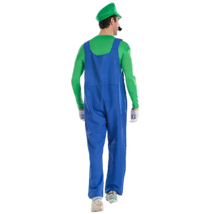 Costum de tinichigiu verde PixelPlay | Costum retro unisex