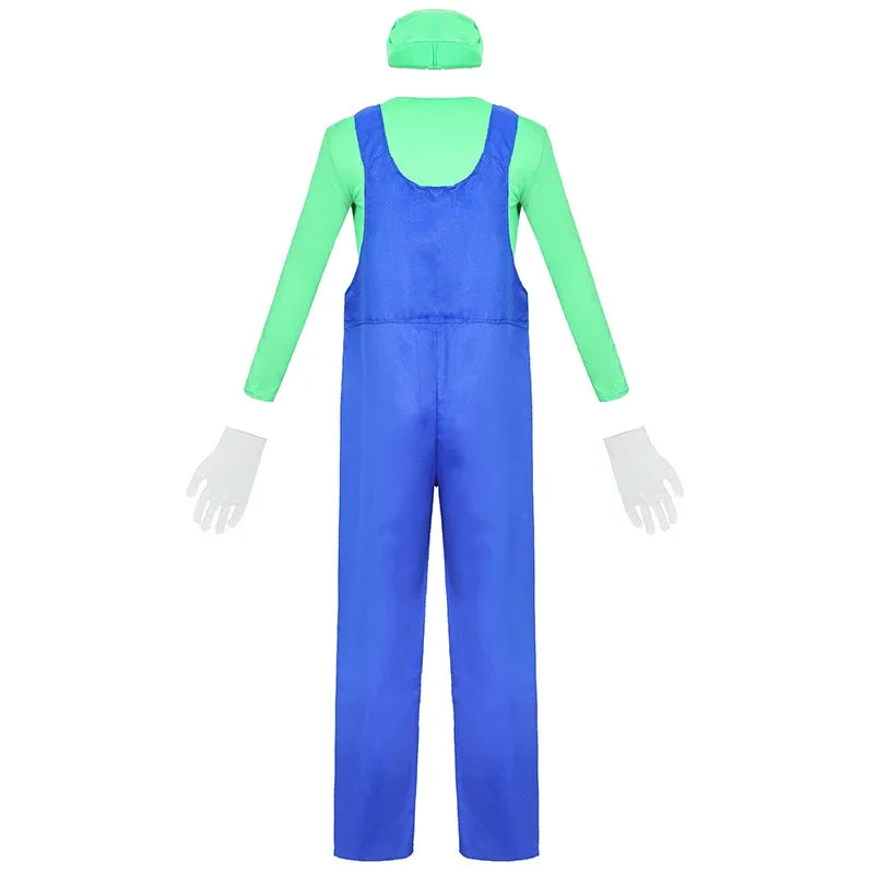Costum de tinichigiu verde PixelPlay | Costum retro unisex