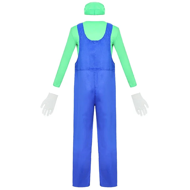 Costum de tinichigiu verde PixelPlay | Costum retro unisex
