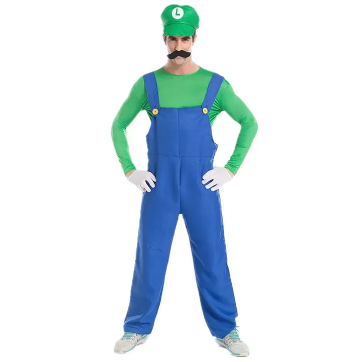 Costum de tinichigiu verde PixelPlay | Costum retro unisex