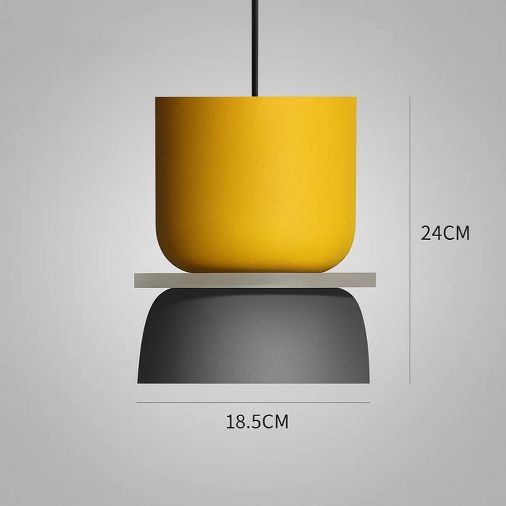 MeloGlow | Scandinavian pastel pendant light - Modern hanging lamps for home decor