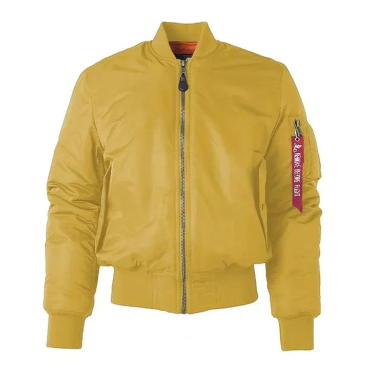 Cazadora bomber unisex | Estilo clásico y ajuste versátil