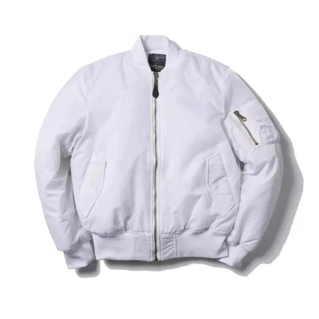 Cazadora bomber unisex | Estilo clásico y ajuste versátil